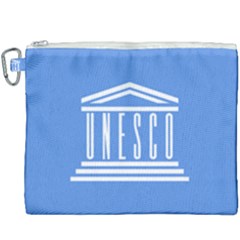 Flag Of Unesco Canvas Cosmetic Bag (xxxl) by abbeyz71