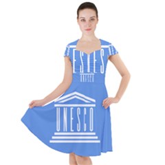 Flag Of Unesco Cap Sleeve Midi Dress by abbeyz71