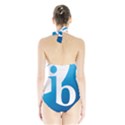 International Baccalaureate Logo Halter Swimsuit View2