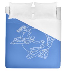 Flag Of Universal Postal Union Duvet Cover (queen Size) by abbeyz71