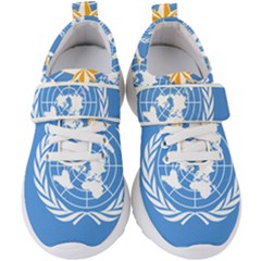 Flag Of World Meteorological Organization Kids  Velcro Strap Shoes by abbeyz71