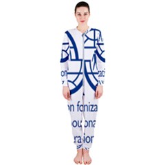 Logo Of International Organization For Migration Onepiece Jumpsuit (ladies)  by abbeyz71