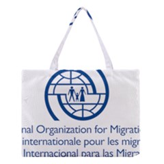 Logo Of International Organization For Migration Medium Tote Bag by abbeyz71