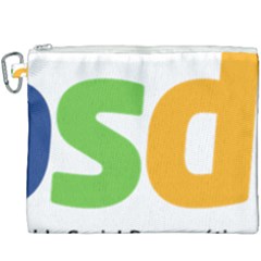 Logo Of Brazil Social Democratic Party Canvas Cosmetic Bag (xxxl) by abbeyz71