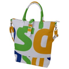 Logo Of Brazil Social Democratic Party Buckle Top Tote Bag by abbeyz71