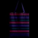 Stripes Pink Purple Teal Grey Zipper Classic Tote Bag View2