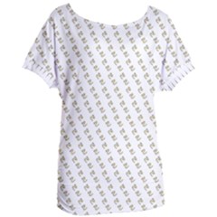 No Step On Snek Pattern White Background Meme Women s Oversized Tee by snek