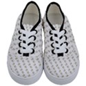 No Step On Snek Pattern White background Meme Kids  Classic Low Top Sneakers View1