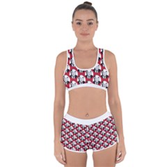 Trump Retro Face Pattern Maga Red Us Patriot Racerback Boyleg Bikini Set by snek