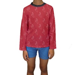 A-ok Perfect Handsign Maga Pro-trump Patriot On Maga Red Background Kids  Long Sleeve Swimwear by snek