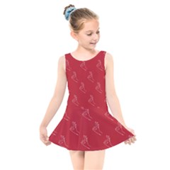 A-ok Perfect Handsign Maga Pro-trump Patriot On Maga Red Background Kids  Skater Dress Swimsuit by snek