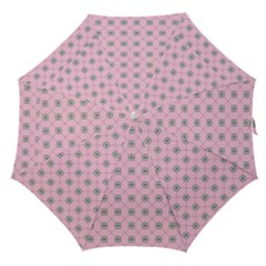 Kekistan Logo Pattern On Pink Background Straight Umbrellas by snek