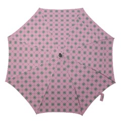 Kekistan Logo Pattern On Pink Background Hook Handle Umbrellas (large) by snek