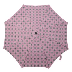 Kekistan Logo Pattern On Pink Background Hook Handle Umbrellas (small) by snek