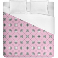 Kekistan Logo Pattern On Pink Background Duvet Cover (king Size)