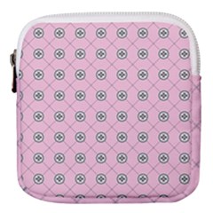 Kekistan Logo Pattern On Pink Background Mini Square Pouch by snek