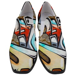 Blue Face King Graffiti Street Art Urban Blue And Orange Face Abstract Hiphop Apple Iphone Xr Hardshell Case Slip On Heel Loafers by genx