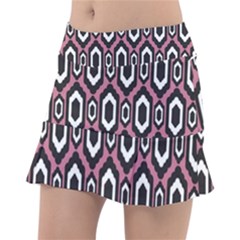 Decorative Pattern Tennis Skirt