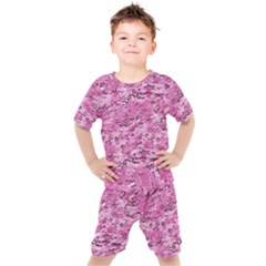 Pink Camouflage Army Military Girl Kid s Set by snek