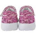 Pink Camouflage Army Military Girl Kids  Velcro Strap Shoes View4