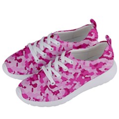 Standard Pink Camouflage Army Military Girl Funny Pattern Women s Lightweight Sports Shoes by snek