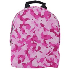Standard Pink Camouflage Army Military Girl Funny Pattern Mini Full Print Backpack by snek