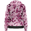 Standard Violet Pink Camouflage Army Military Girl Women s Pullover Hoodie View2