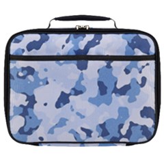 Standard Light Blue Camouflage Army Military Full Print Lunch Bag by snek