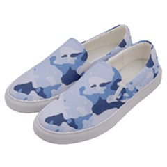 Standard light blue Camouflage Army Military Men s Canvas Slip Ons