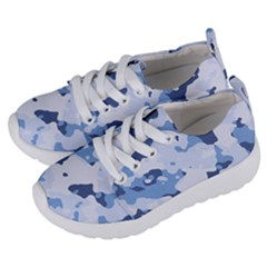 Standard Light Blue Camouflage Army Military Kids  Lightweight Sports Shoes by snek