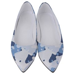 Standard light blue Camouflage Army Military Women s Low Heels