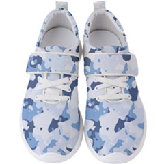 Standard light blue Camouflage Army Military Men s Velcro Strap Shoes