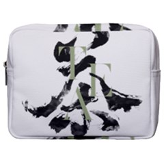 Tea Calligraphy Make Up Pouch (large) by EMWdesign