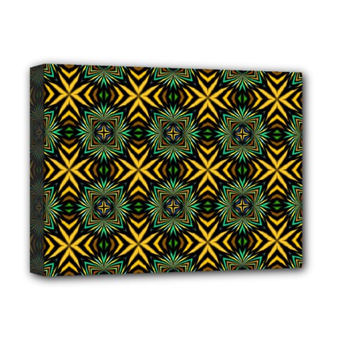 Kaleidoscope Pattern Seamless Deluxe Canvas 16  x 12  (Stretched) 