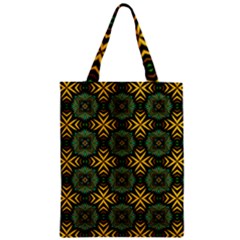Kaleidoscope Pattern Seamless Zipper Classic Tote Bag