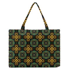 Kaleidoscope Pattern Seamless Zipper Medium Tote Bag