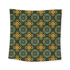 Kaleidoscope Pattern Seamless Square Tapestry (small) by Pakrebo