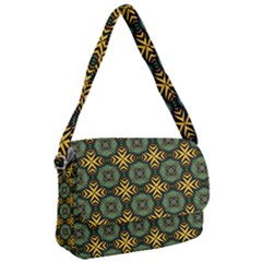 Kaleidoscope Pattern Seamless Courier Bag