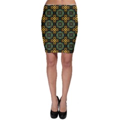 Kaleidoscope Pattern Seamless Bodycon Skirt by Pakrebo