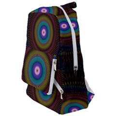 Artskop Kaleidoscope Pattern Travelers  Backpack by Pakrebo