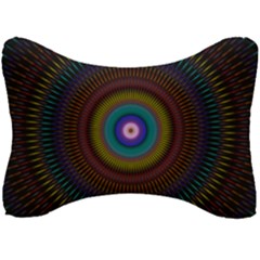 Artskop Kaleidoscope Pattern Seat Head Rest Cushion by Pakrebo