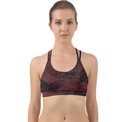 Mosaic Glass Glass Mosaic Colorful Back Web Sports Bra by Pakrebo