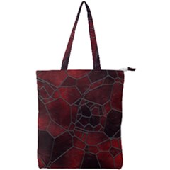 Mosaic Glass Glass Mosaic Colorful Double Zip Up Tote Bag by Pakrebo