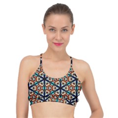 Church Window Stained Glass Texture Basic Training Sports Bra