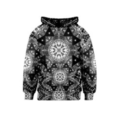 Mandala Calming Coloring Page Kids  Pullover Hoodie