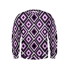Native American Pattern Kids  Sweatshirt by Valentinaart