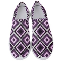 Native American Pattern Men s Slip On Sneakers by Valentinaart