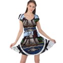 Window Image Stained Glass Cap Sleeve Dress View1