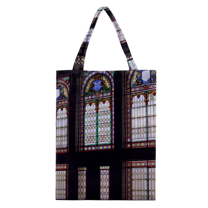 Stained Glass Window Krotoszyn Classic Tote Bag