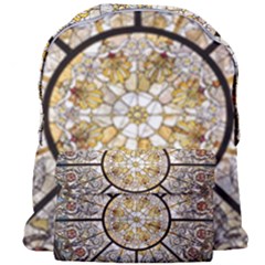 Stained Glass Window Glass Ceiling Giant Full Print Backpack by Pakrebo